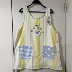 ミッフィー エプロン イエロー ブルー　新品　保育園　保育士　看護師　介護士