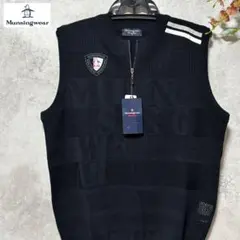 【新品】Munsingwear Grand Slam ベスト メッシュ切り替え