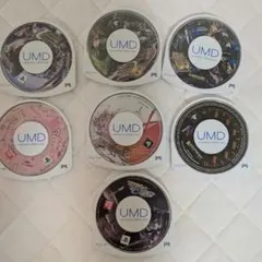 PSP UMDソフト 7本セット