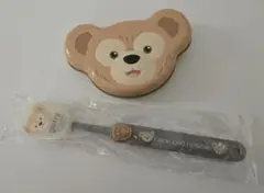 ダッフィー 歯ブラシ 缶 セット