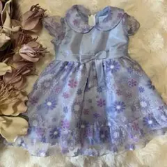 ❤️Catherine cottageキャサリンコテージ❤️80花柄襟付きドレス青