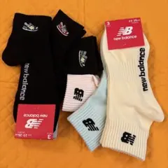 ⑧ ニューバランス　newbalance　ソックス　レディース　23～25cm