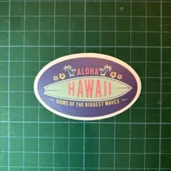 防水ステッカー　ハワイ　サーフィン　アロハ　ALOHA