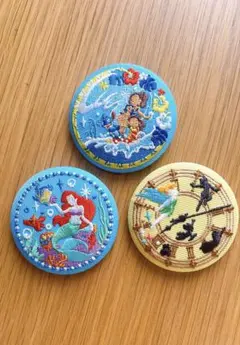 ディズニー刺繍缶バッチ2