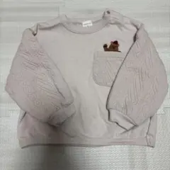 SIMPLE FREE ベージュ トレーナー 90cm