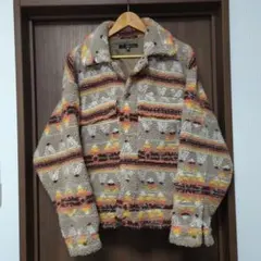 メンズ　アウター　ジャングルストーム　インディゴ柄