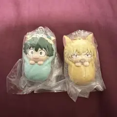 (即日発送)僕のヒーローアカデミアおくるみますこっとチャーム　爆豪勝己　緑谷出久