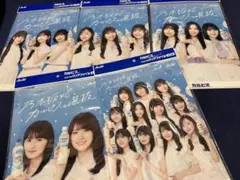 乃木坂46 カルピス選抜 クリアファイル 5枚セット