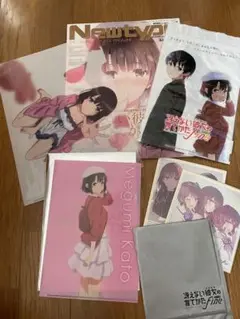 冴えない彼女の育てかた 加藤恵 ミニ色紙 ゲーマーズ特典 映画化 劇場版 冴えない彼女の育てかた Fine 第7週目来場者特典 ミニ