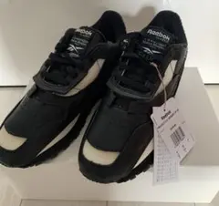 メゾンマルジェラxリーボック◾️クラシックレザーメモリー　ブラック　スニーカー