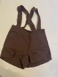 韓国子供服　ベビーサロペット　ショートパンツ