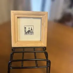 小ぶりの木製フォトフレーム