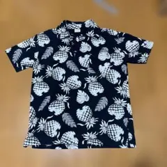 Champion チャンピオン ポロシャツ パイナップル柄 M アロハのサムネイル