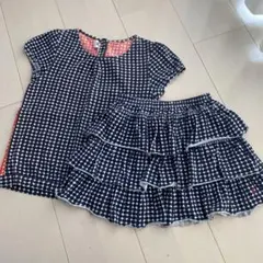 プチバトー　セットアップ　126センチ