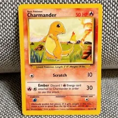 ポケモンカード 英語版 ヒトカゲ 初期 旧裏面 46/102のサムネイル