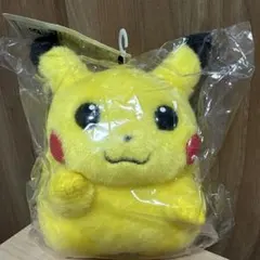 タグ付き TOMY 初期 ピカチュウ ぬいぐるみ 当時物