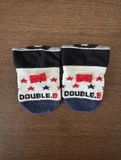 DOUBLE.B ベビー靴下9cm〜11cm