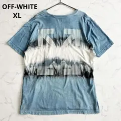 OFF-WHITE定価7.9万 タイダイ アローロゴ Tシャツ イタリア製 XLのサムネイル