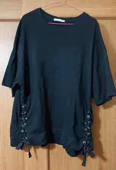 クラシカルエルフ レースアップ 半袖Tシャツ 無地 大きいサイズ 中古品のサムネイル