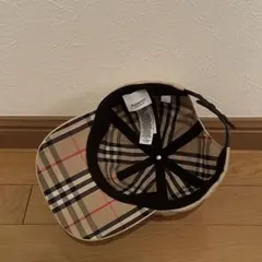 BURBERRY バーバリー　ベールボールキャップ　ベージュ　L