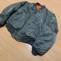 76年M 米軍実物 MA-1 Eタイプ アルファ社製 スコービルジップ