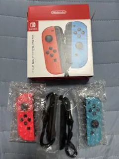 【動作良好】Switch ジョイコン ネオンブルー　ネオンレッド　純正