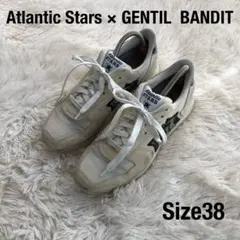 GENTIL BANDIT×Atlantic Starsスニーカーアイボリー