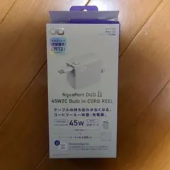 NovaPort DUO II 45W USB-C CORD REEL