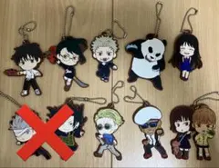 劇場版呪術廻戦0 一番くじ ラバーストラップ 8点セット