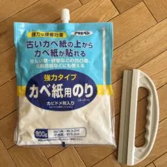 アサヒペン カベ紙用のり 強力タイプ 800g