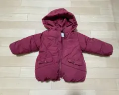 ZARA バーガンディ アウター ジャケット　コート　92cm