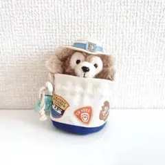 旅行テーマ　ダッフィー ぬいぐるみストラップ