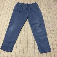 in the groove ウエストゴム入り　ブルーデニムパンツ　Mサイズのサムネイル