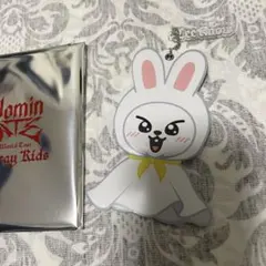 スキズ ミニうちわキーホルダー リノ dominate リービット