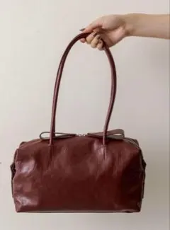 未使用タグ付き　ロングハンドルボストン