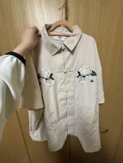 jouetie チャイナシャツ アイボリー