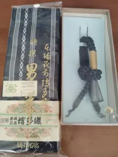 순수 실크 하카타 우븐 남성용 벨트!퓨어 실크 벨트를 착용하세요!