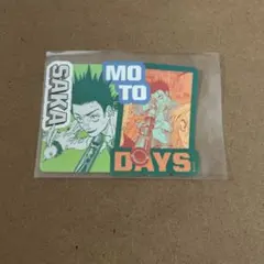 sakamotodays サカモトデイズ　ダイカットステッカー　眞霜平助