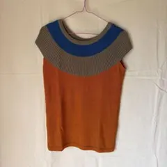 ROOS VANDEKERCKHOVE ベルギー製　配色ニットのサムネイル