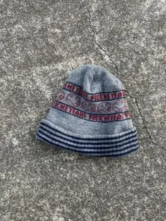 ヒスグラ×カートコーバン×野口強　ニルバーナ　スマイル　型押し　レザー　US9 ヒスグラ×カートコーバン×野口強 ニルバーナ スマイル 型押し レザー US9