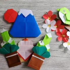 【初春の壁面飾り　お正月セット】