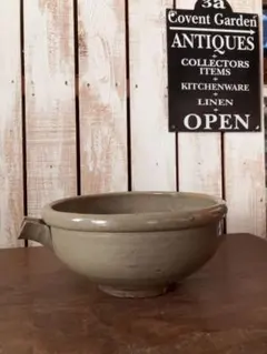古道具　陶器 片口鉢　煮物鉢　古瀬戸・片口　時代古作　片口茶碗　茶道具