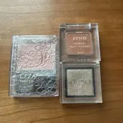 ★アイシャドウ・チークの３点セット★