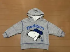 ✨美品✨スヌーピー×ドジャース パーカー サイズ80