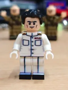 日本海軍大佐 第二種軍装 LEGO互換 レゴ ww2 ミニフィグ カスタム