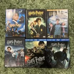 ハリーポッター　DVD Blu-ray 6本　まとめ売り
