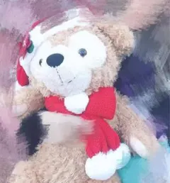 2019年ダッフィーぬいぐるみMサイズサンタクリスマスDuffy&Friends
