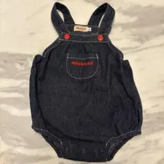 miki HOUSE デニムオーバーオール Sサイズ