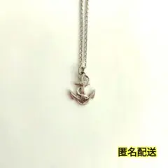 アンカー型　シルバー　ネックレス　レトロ