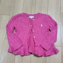 Ralph Lauren ピンク カーディガン 2M